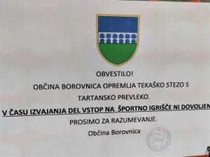 USPEŠNA DELOVNA AKCIJA UREJANJA OKOLICE PRENOVLJENE ATLETSKE STEZE 1